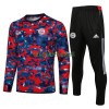 FC Bayern Munich Ensemble Sweat d'Entraînement 21-22 Bleu Rouge Pour Homme